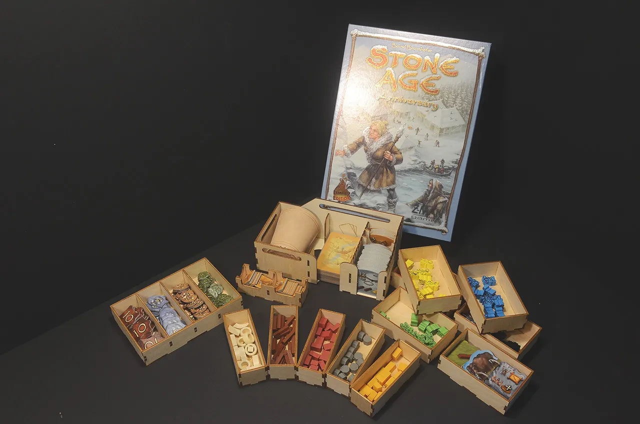 烏鴉盒子-石器時代 Stone Age 桌遊收納盒 - Boardgamefever
