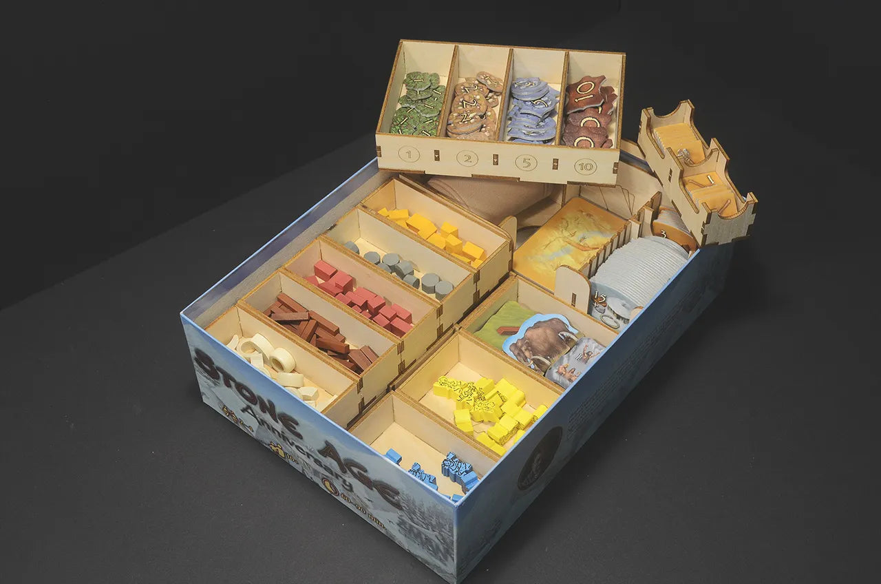 烏鴉盒子-石器時代 Stone Age 桌遊收納盒 - Boardgamefever