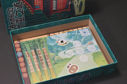 烏鴉盒子-竹靈之道 Bamboo 桌遊收納盒 - Boardgamefever