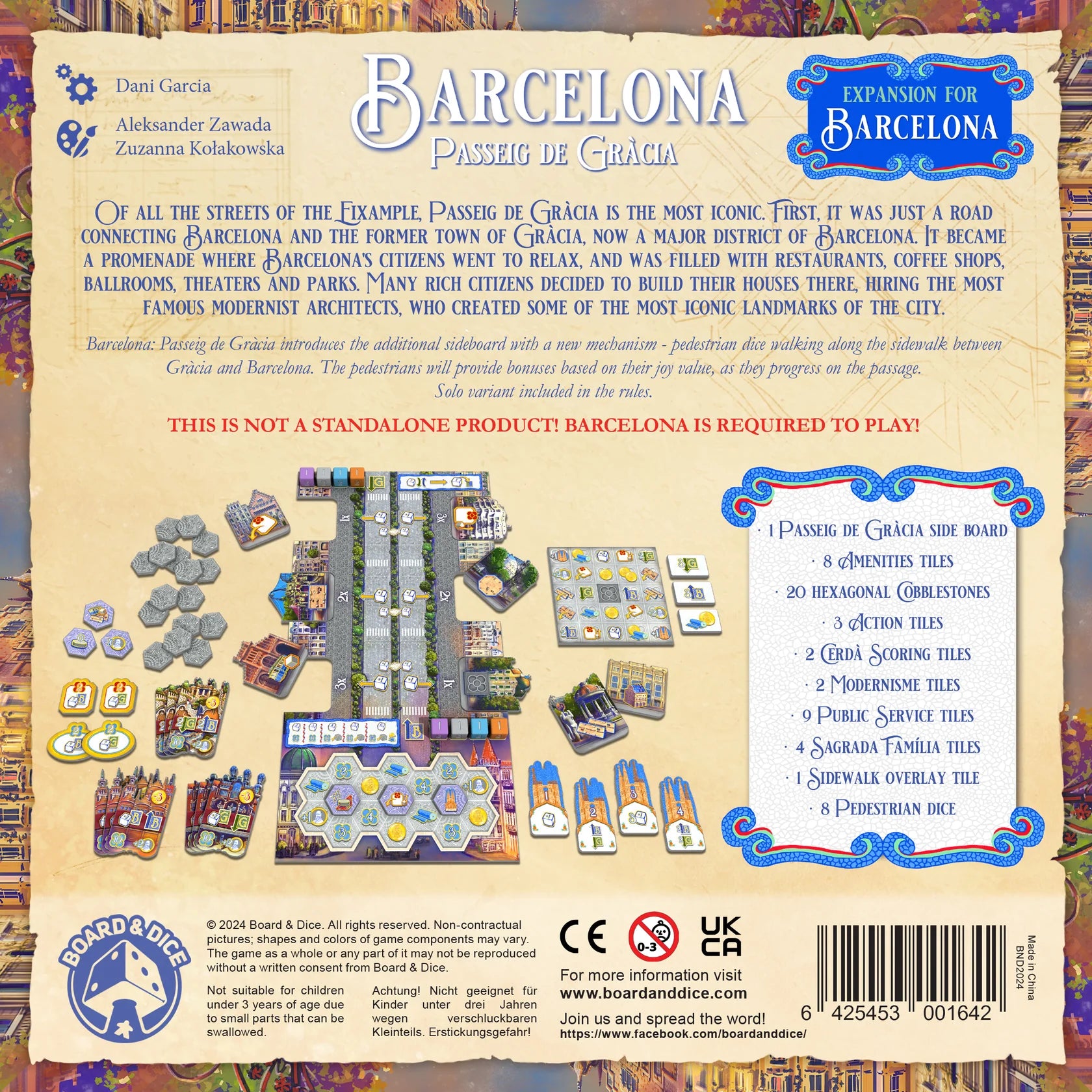 (預訂) Barcelona: Passeig de Gracia - Boardgamefever