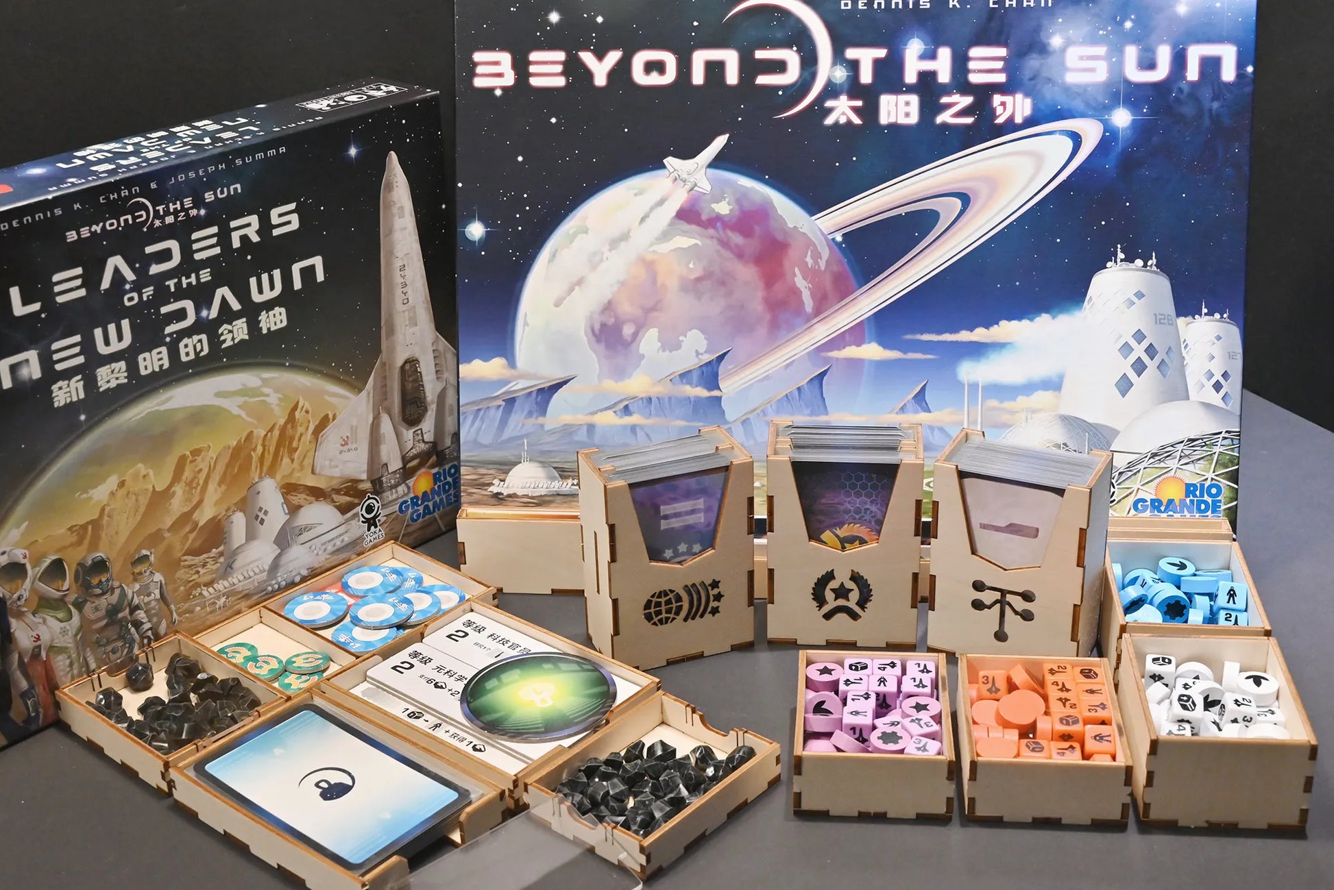 烏鴉盒子-太陽之外 Beyond the Sun 桌遊收納盒 - Boardgamefever