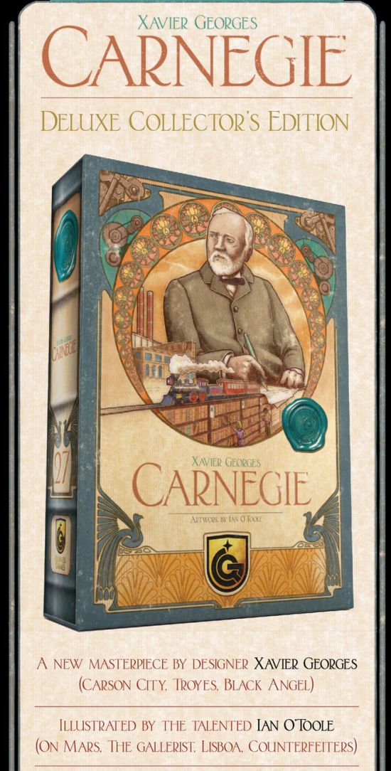 Carnegie Deluxe Edition - Boardgamefever