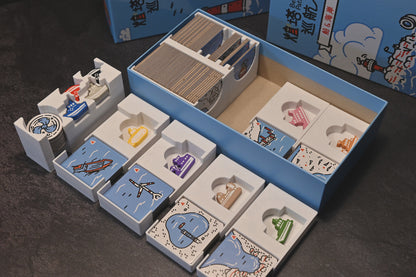 烏鴉盒子-燈塔巡航+擴充 Beacon Patrol 桌遊收納盒