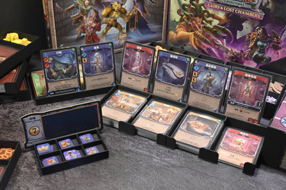 烏鴉盒子-噤聲尋寶記地下墓穴 Clank! Catacombs 桌遊收納盒