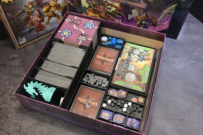 烏鴉盒子-噤聲尋寶記地下墓穴 Clank! Catacombs 桌遊收納盒