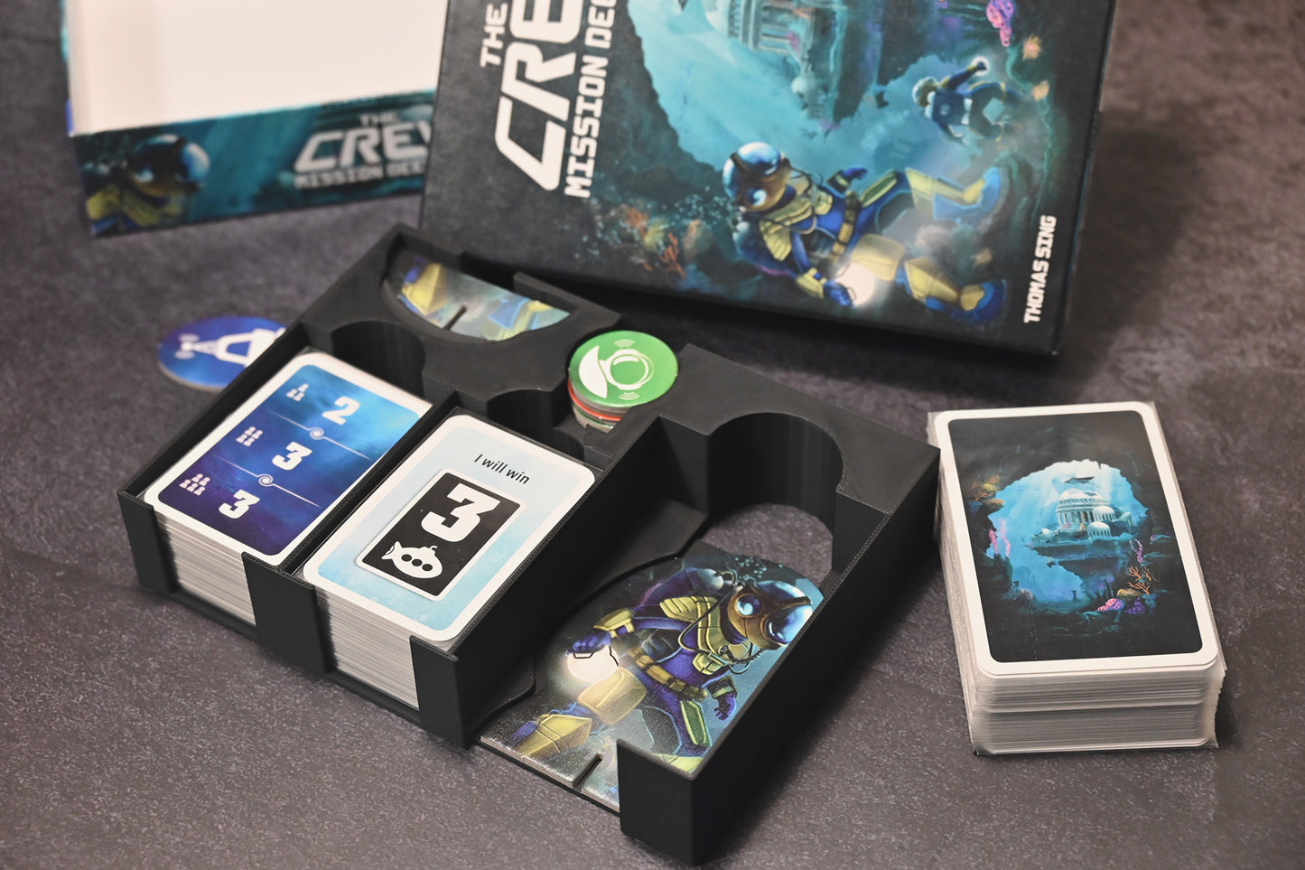 烏鴉盒子-星際探險隊 深海任務 The Crew Mission Deep Sea 桌遊收納盒