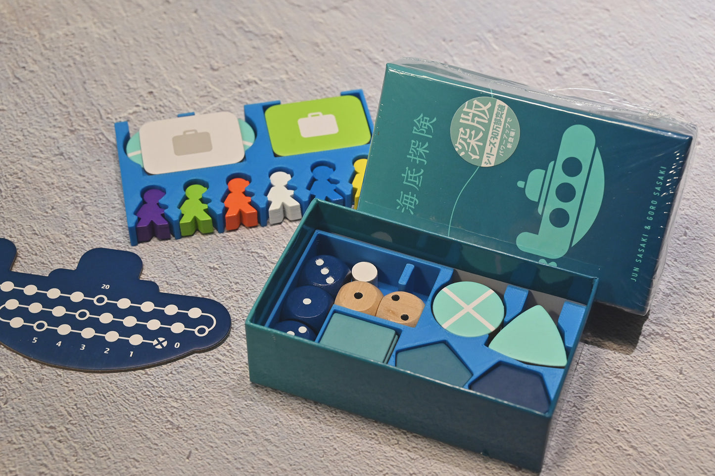 烏鴉盒子-海底探險(深版) Deep Sea Adventure Boost 桌遊收納盒