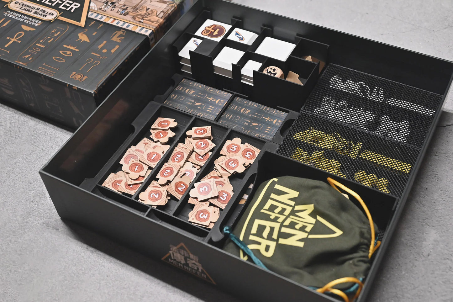 烏鴉盒子-孟菲斯傳奇 Men Nefer 桌遊收納盒