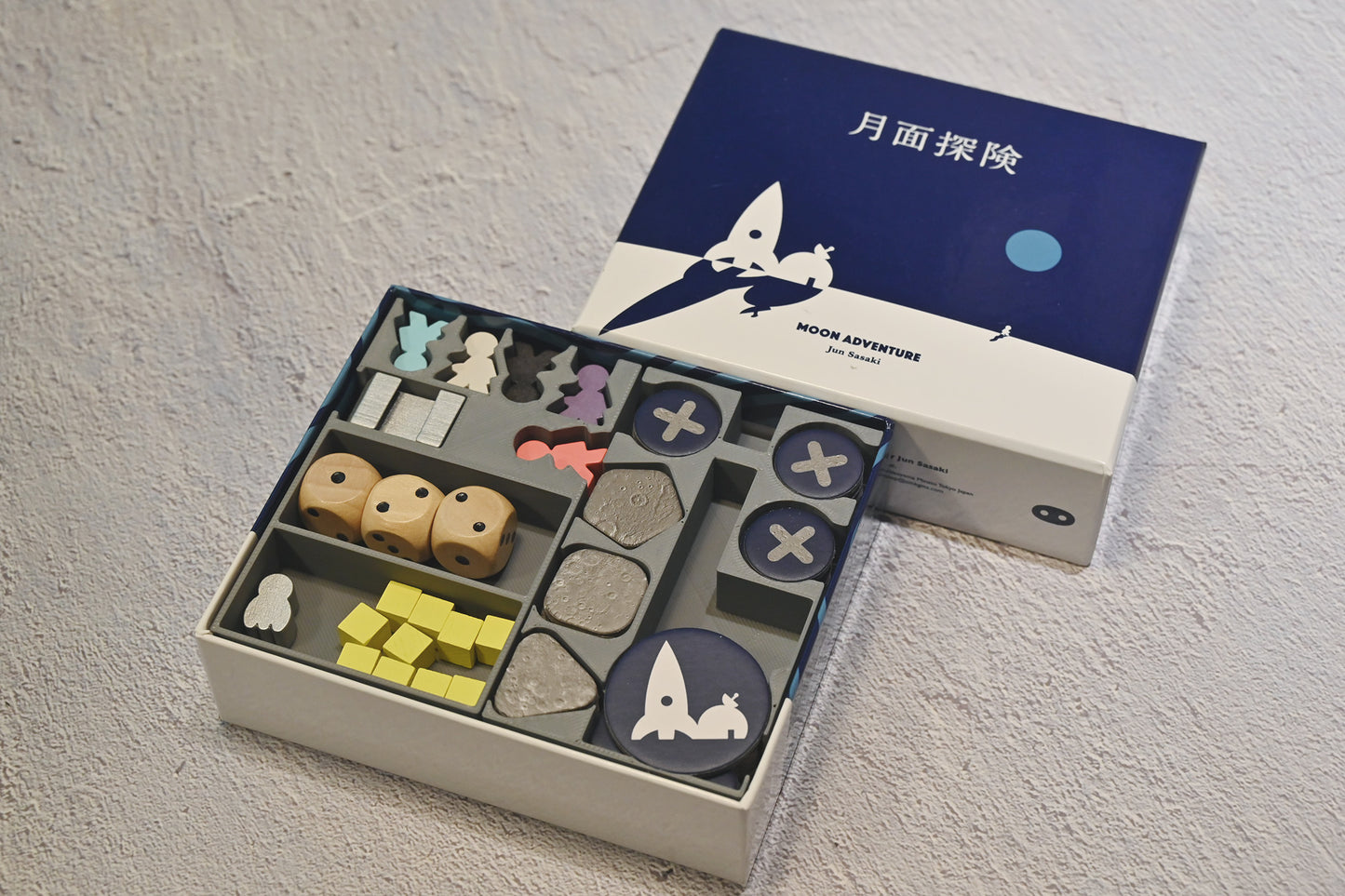 烏鴉盒子-月球探險(新版) Moon Adventure 桌遊收納盒