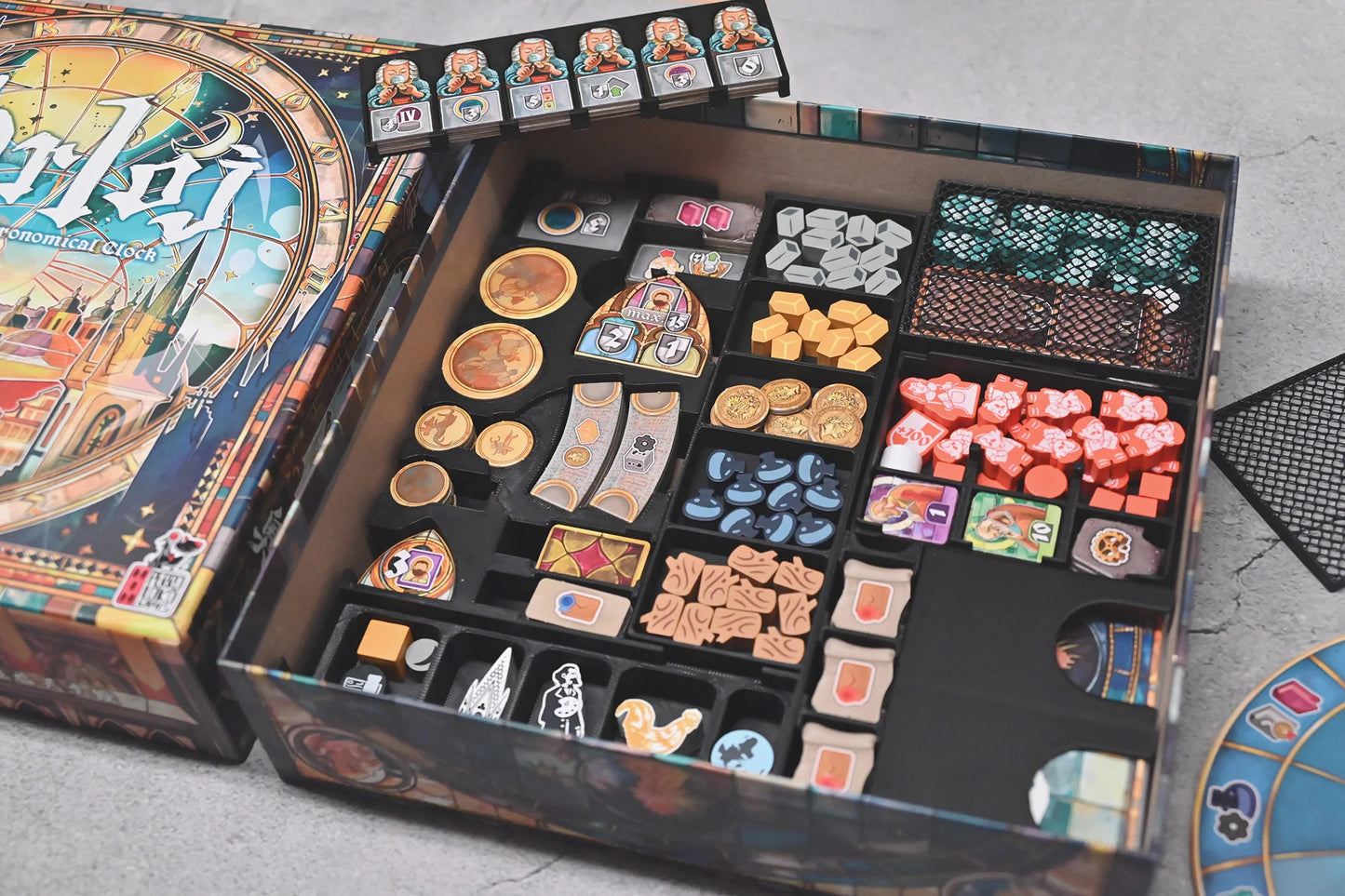 烏鴉盒子-奧洛伊布拉格天文鐘 Orloj 桌遊收納盒