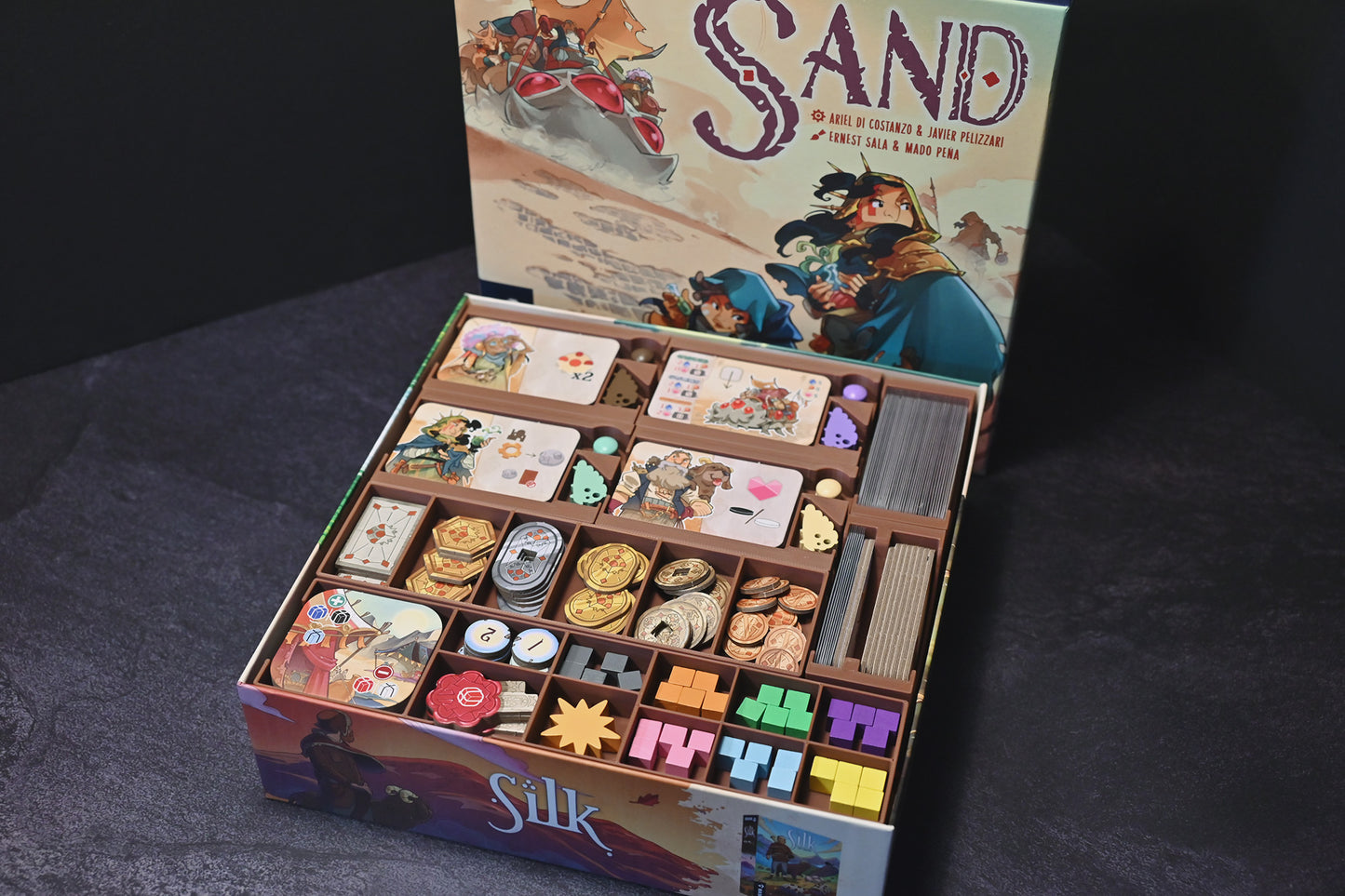 烏鴉盒子-沙原行商 Sand 桌遊收納盒