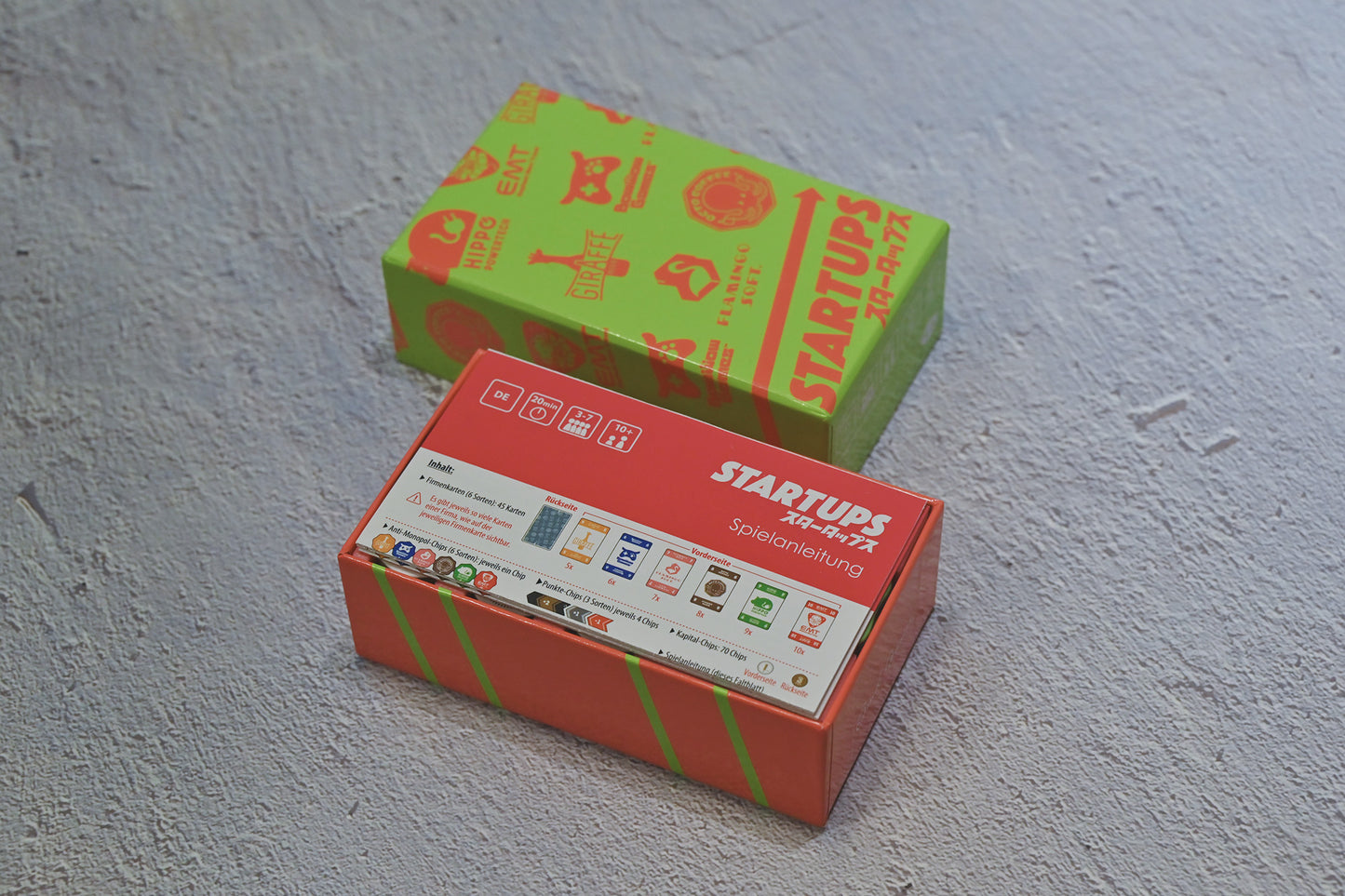 烏鴉盒子-新創公司 Startups 桌遊收納盒