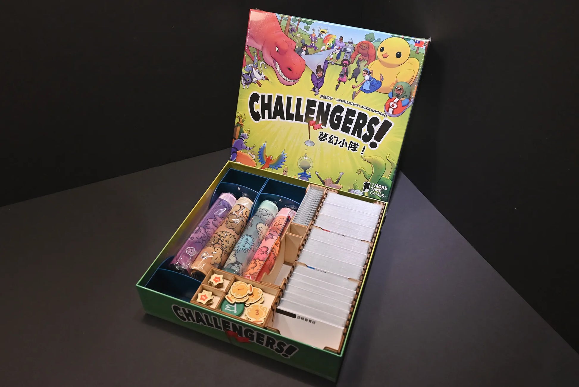 烏鴉盒子-夢幻小隊 Challengers! 桌遊收納盒 - Boardgamefever