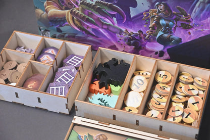 烏鴉盒子-噤聲尋寶記地下墓穴 Clank! Catacombs 桌遊收納盒