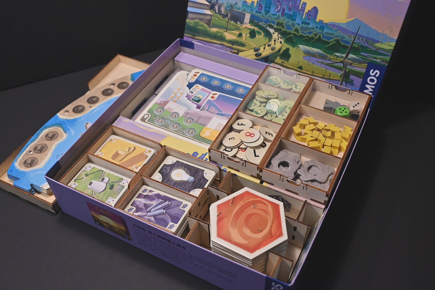 烏鴉盒子-卡坦島：永續能源 CATAN: New Energies 桌遊收納盒