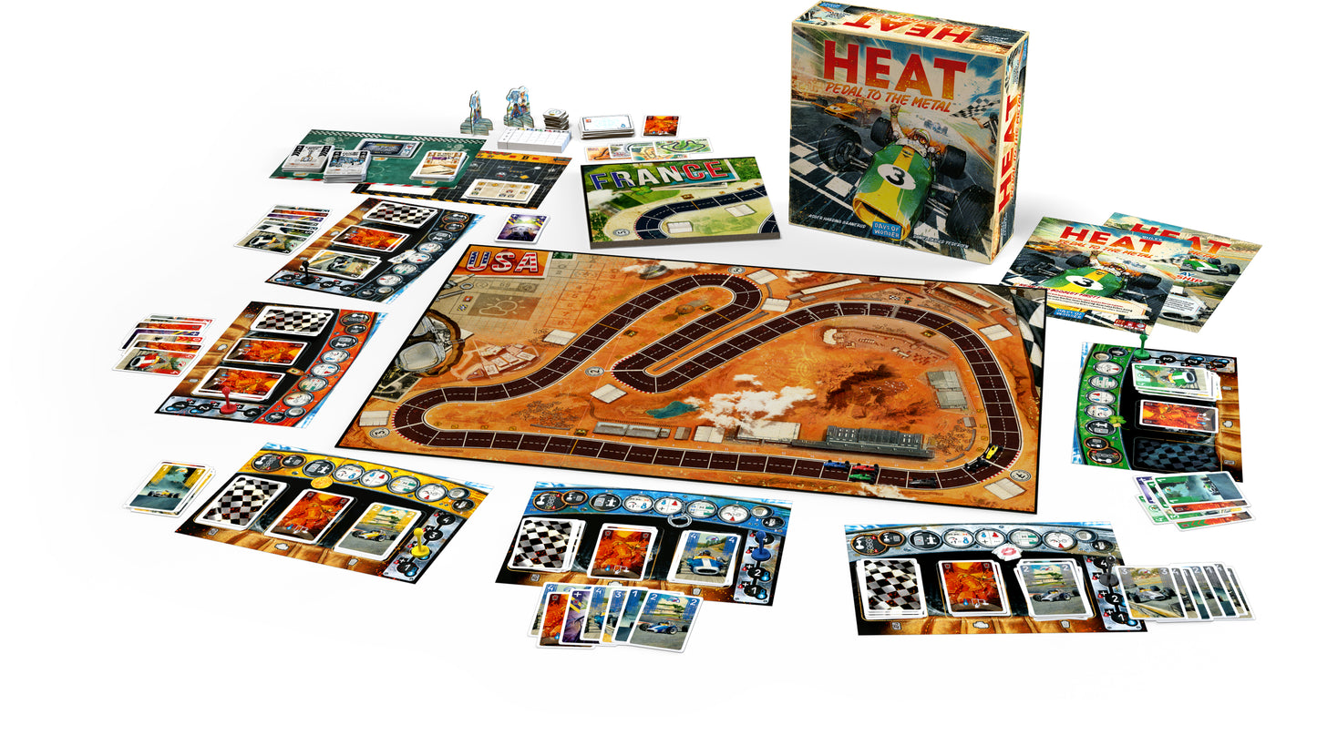 Heat 熱力狂飆 (繁體中文版) - Boardgamefever