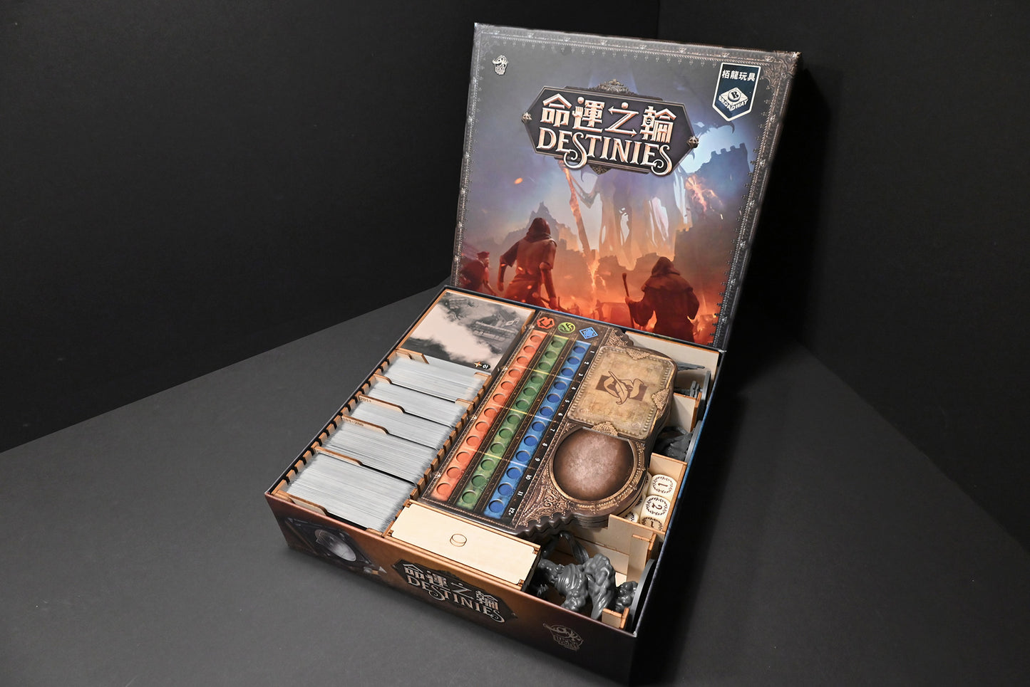 烏鴉盒子-命運之輪 Destinies 桌遊收納盒 - Boardgamefever