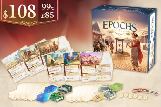 (預訂)Epochs: Course of Cultures(Kickstarter) - Boardgamefever