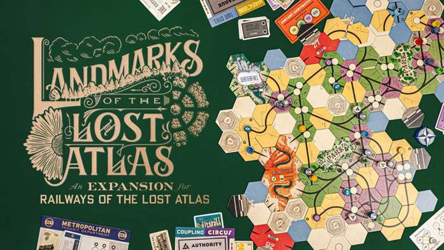 (預訂)Landmarks of the Lost Atlas(Kickstarter)