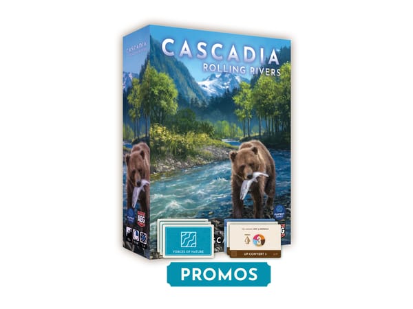 (預訂)Cascadia: Rolling with 2024 Promo Bundle - Boardgamefever