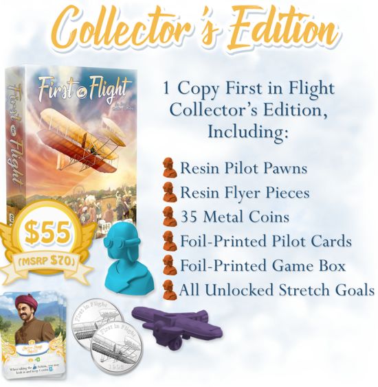 FIrst in Flight: Collector's Edition - Boardgamefever