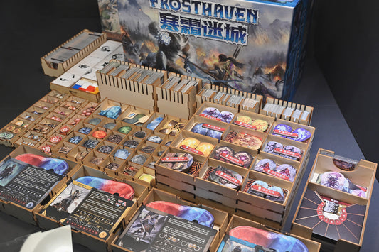 烏鴉盒子-寒霜迷城 Frosthaven 桌遊收納盒