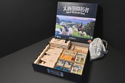 烏鴉盒子-大西部開拓者：紐西蘭開拓史 Great Western Trail: New Zealand 桌遊收納盒 - Boardgamefever