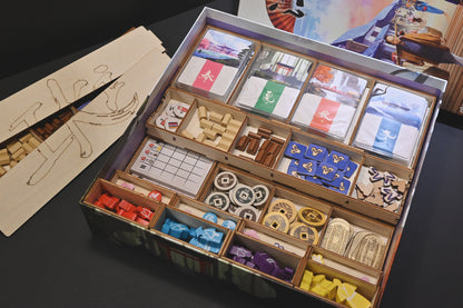 烏鴉盒子-江戶職人物語 Iki +橋見曙光擴充 桌遊收納盒