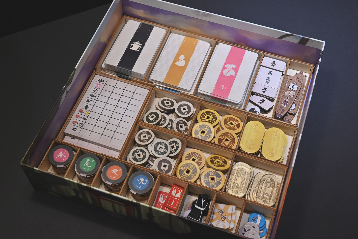 烏鴉盒子-江戶職人物語 Iki +橋見曙光擴充 桌遊收納盒