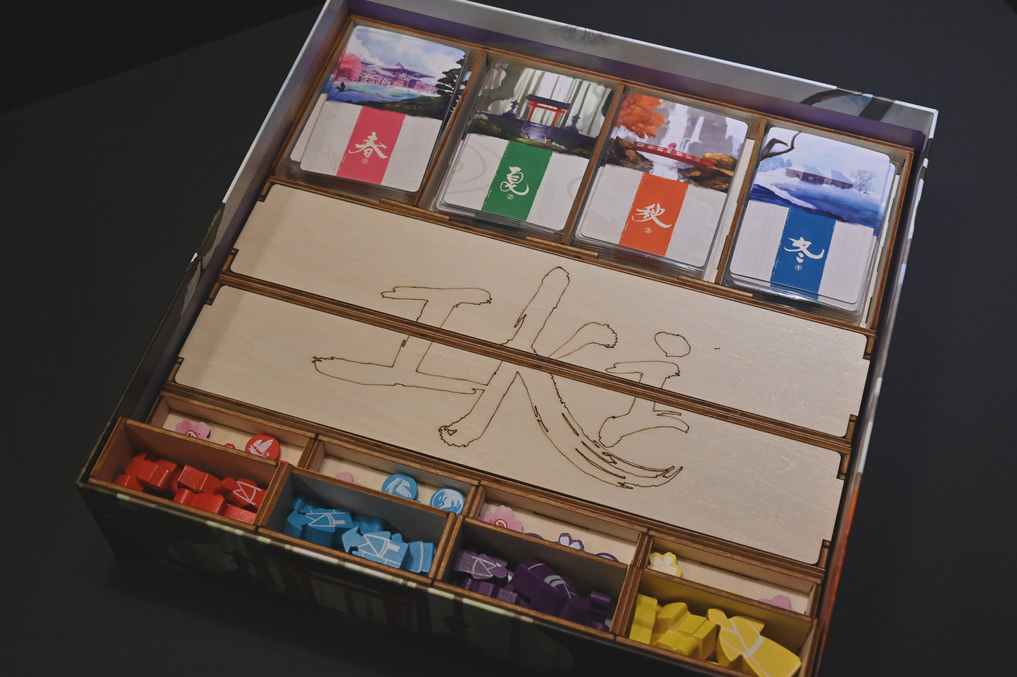 烏鴉盒子-江戶職人物語 Iki +橋見曙光擴充 桌遊收納盒