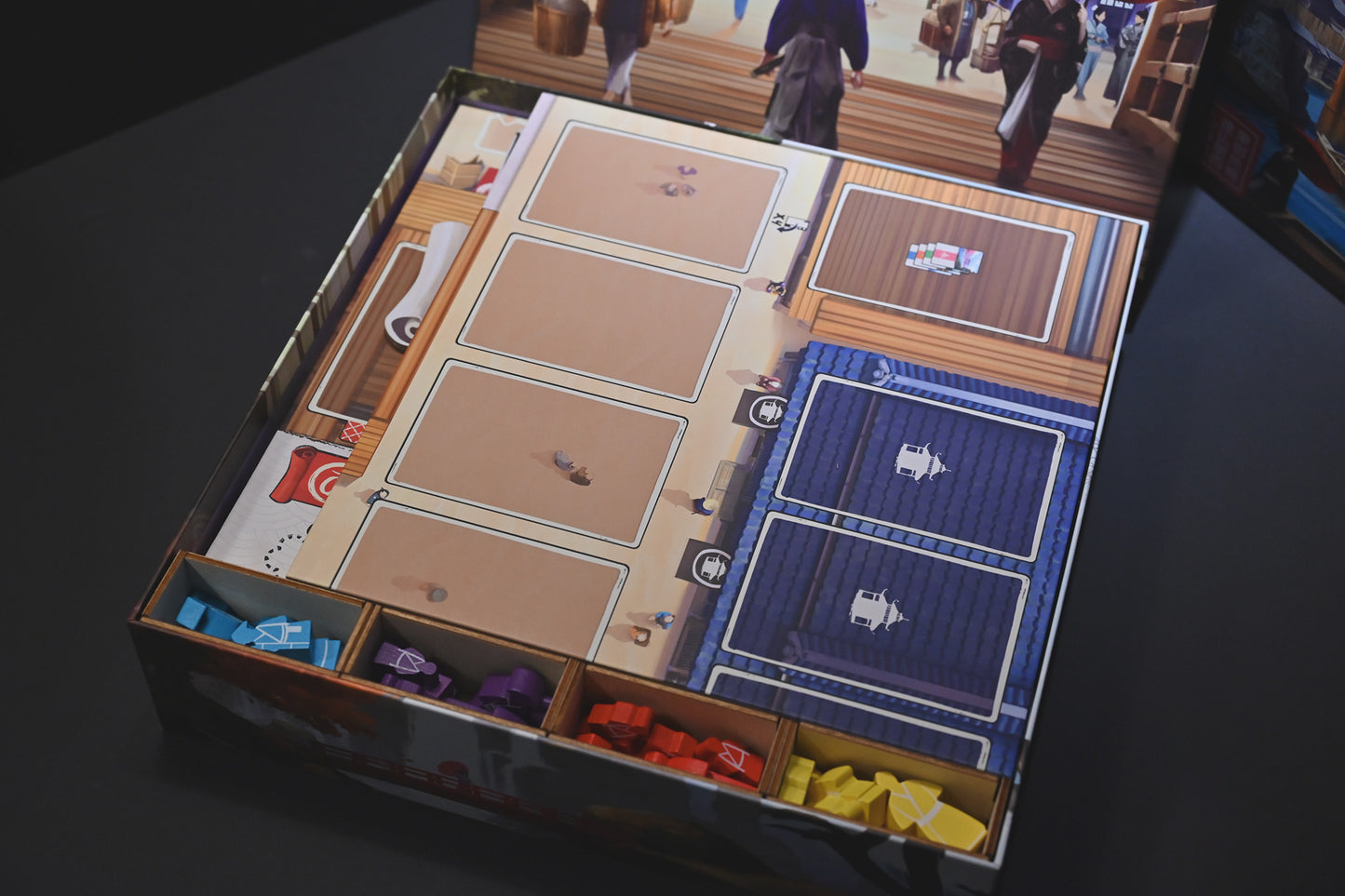 烏鴉盒子-江戶職人物語 Iki +橋見曙光擴充 桌遊收納盒