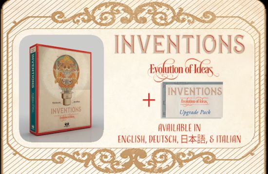 Inventions: Evolution of Ideas (Include Upgrade Pack & Promo Cards) - Boardgamefever