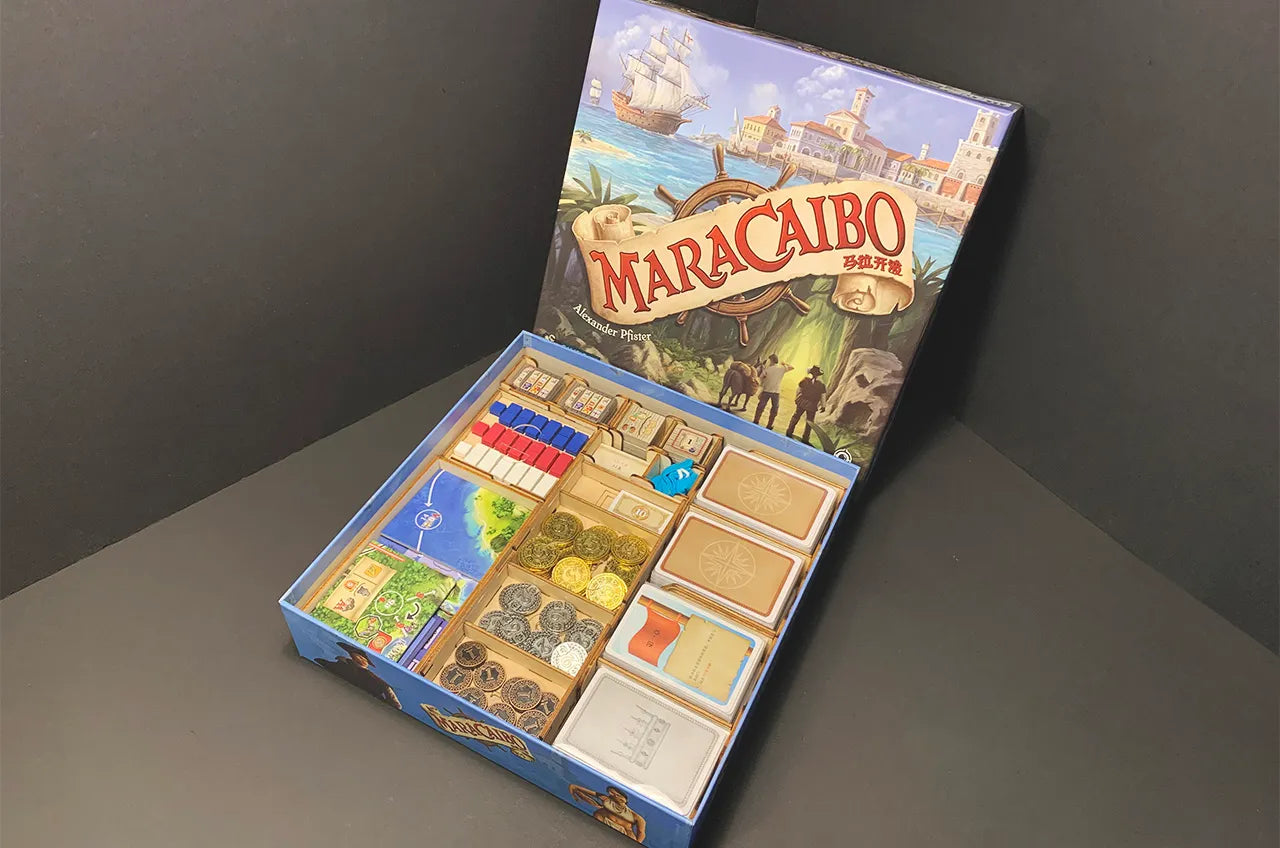 烏鴉盒子-馬拉開波 Maracaibo 桌遊收納盒 - Boardgamefever