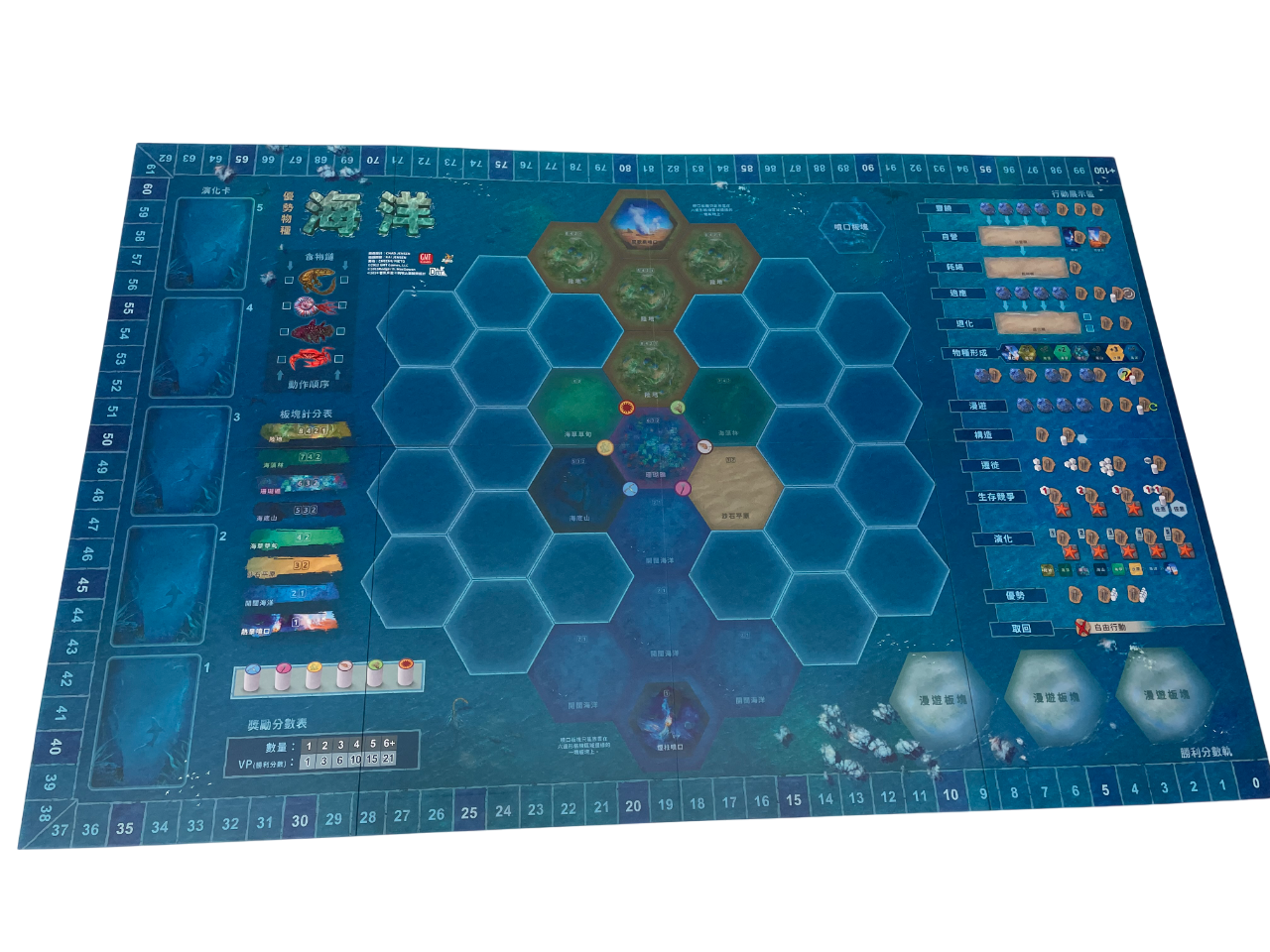 Dominant Species: Marine/優勢物種－海洋　附木製標記物升級包