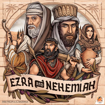 (預訂) Ezra and Nehemiah with 2023 KS Promo Pack Bundle - Boardgamefever