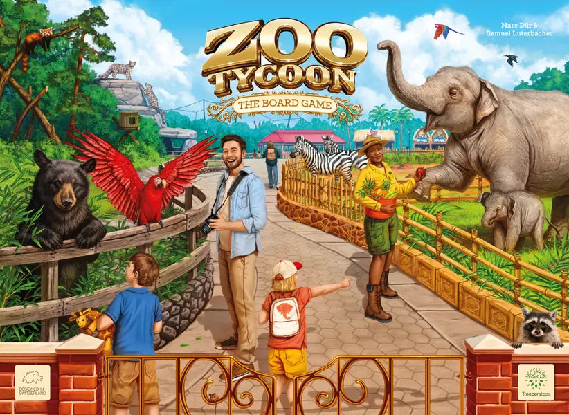 Zoo Tycoon: The Board Game - Boardgamefever