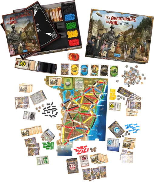 Ticket to Ride Legacy: Legends of the West - Boardgamefever