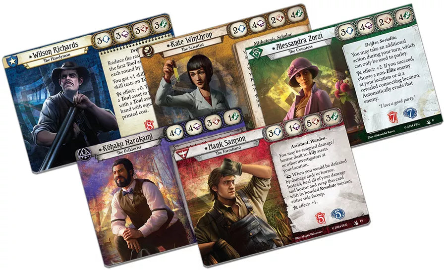 Arkham Horror: The Card Game – The Feast of Hemlock Vale: Investigator Expansion - Boardgamefever