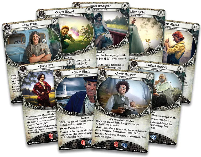 Arkham Horror: The Card Game – The Feast of Hemlock Vale: Campaign Expansion - Boardgamefever