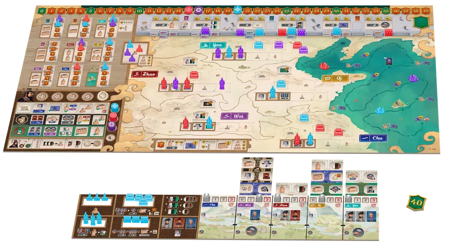 Zhanguo: The First Empire - Boardgamefever