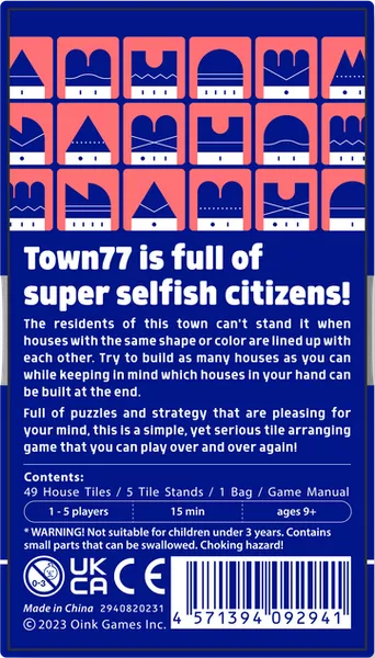 Oink Games-Town 77 - Boardgamefever