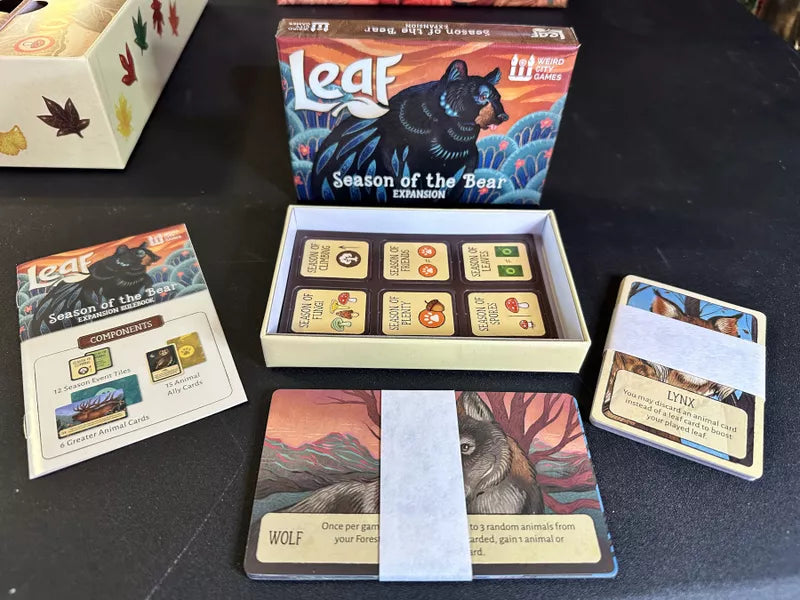 Leaf Season of the Bear Expansion - Boardgamefever