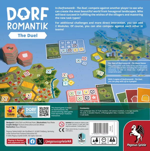 Dorfromantik: The Duel - Boardgamefever