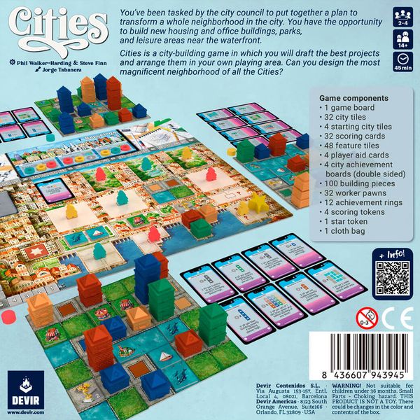 (預訂) Cities - Boardgamefever