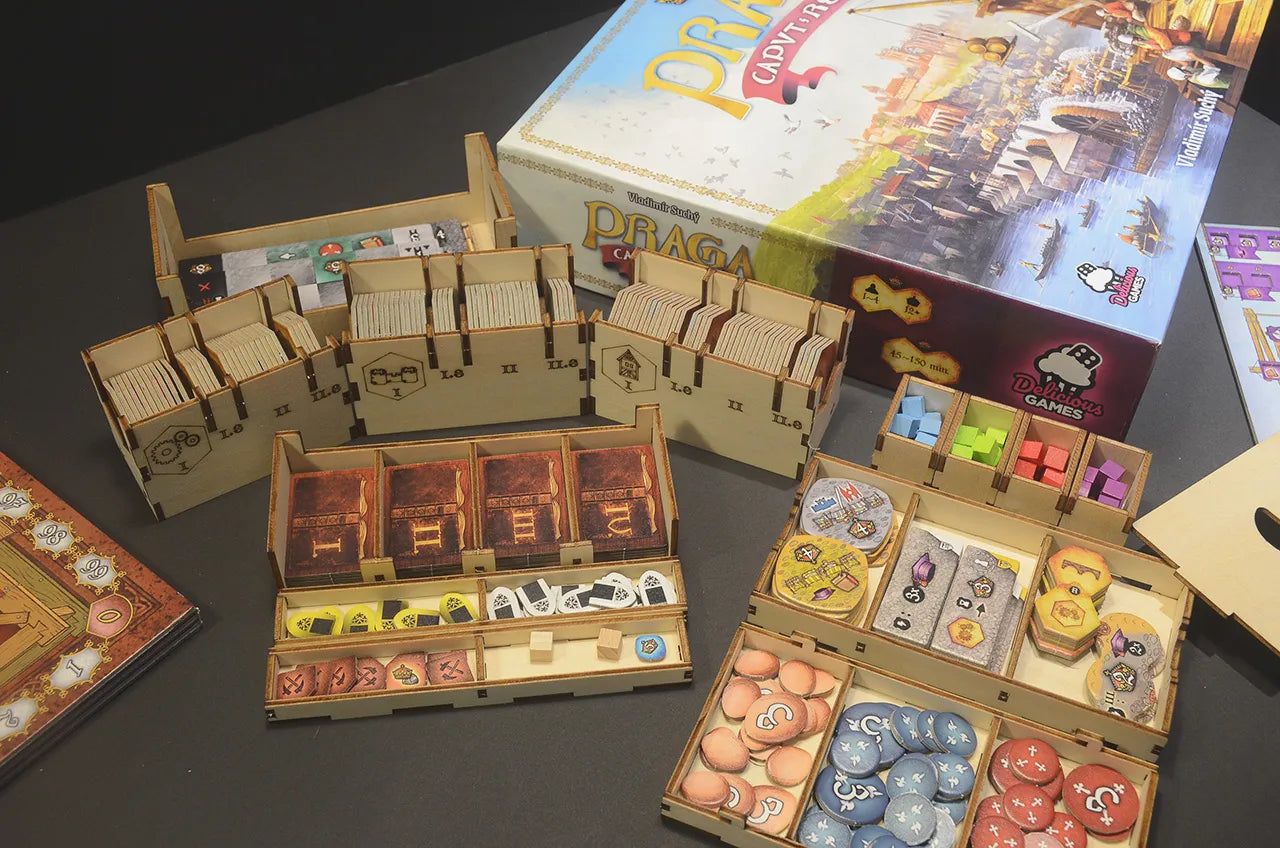 烏鴉盒子-王都布拉格 Praga Caput Regni 桌遊收納盒 - Boardgamefever