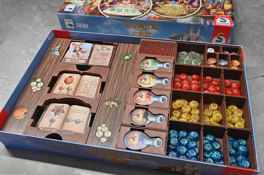 烏鴉盒子-郎中闖江湖大盒版 Quacks of Quedlinburg Mega Box 桌遊收納盒