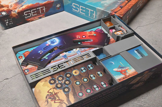 烏鴉盒子-星空覓跡 SETI 桌遊收納盒