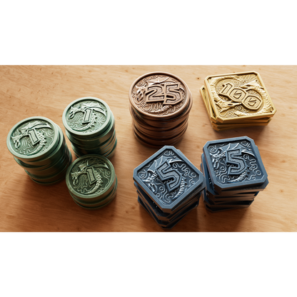 Dawn of Ulos - Metal Favor Tokens (預訂) - Boardgamefever