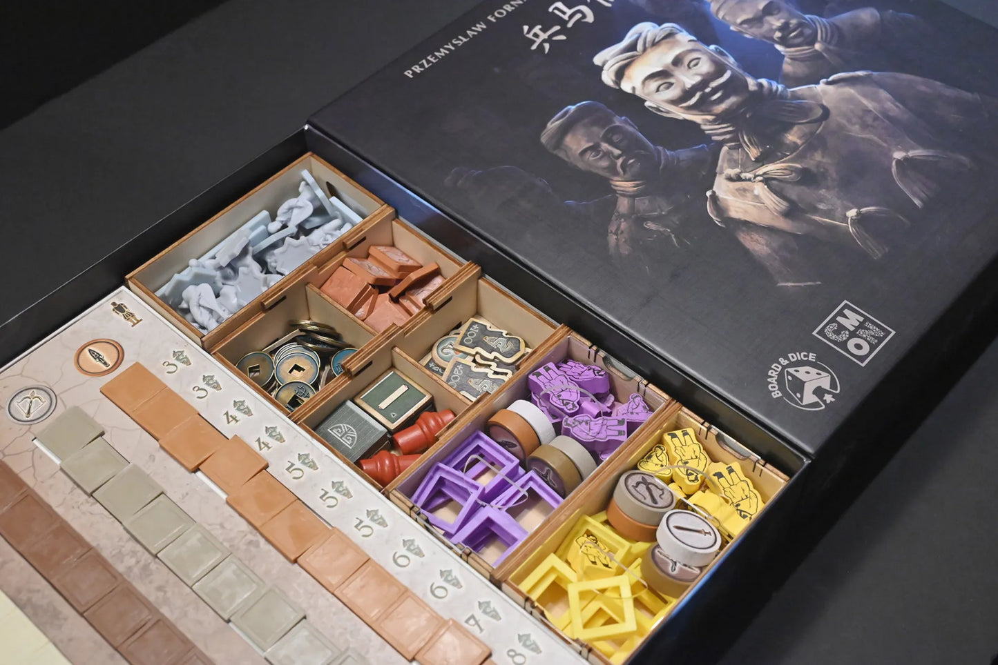 烏鴉盒子-兵馬俑 Terracotta Army 桌遊收納盒 - Boardgamefever