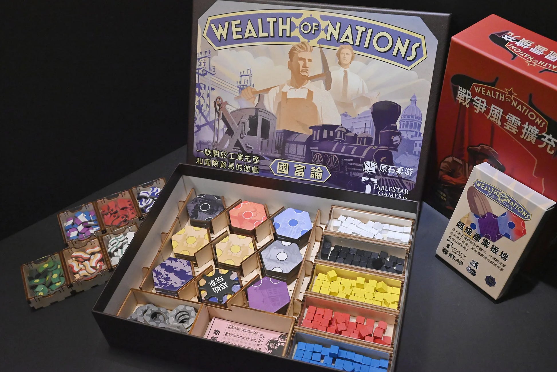 烏鴉盒子-國富論 Wealth of Nations 桌遊收納盒 - Boardgamefever